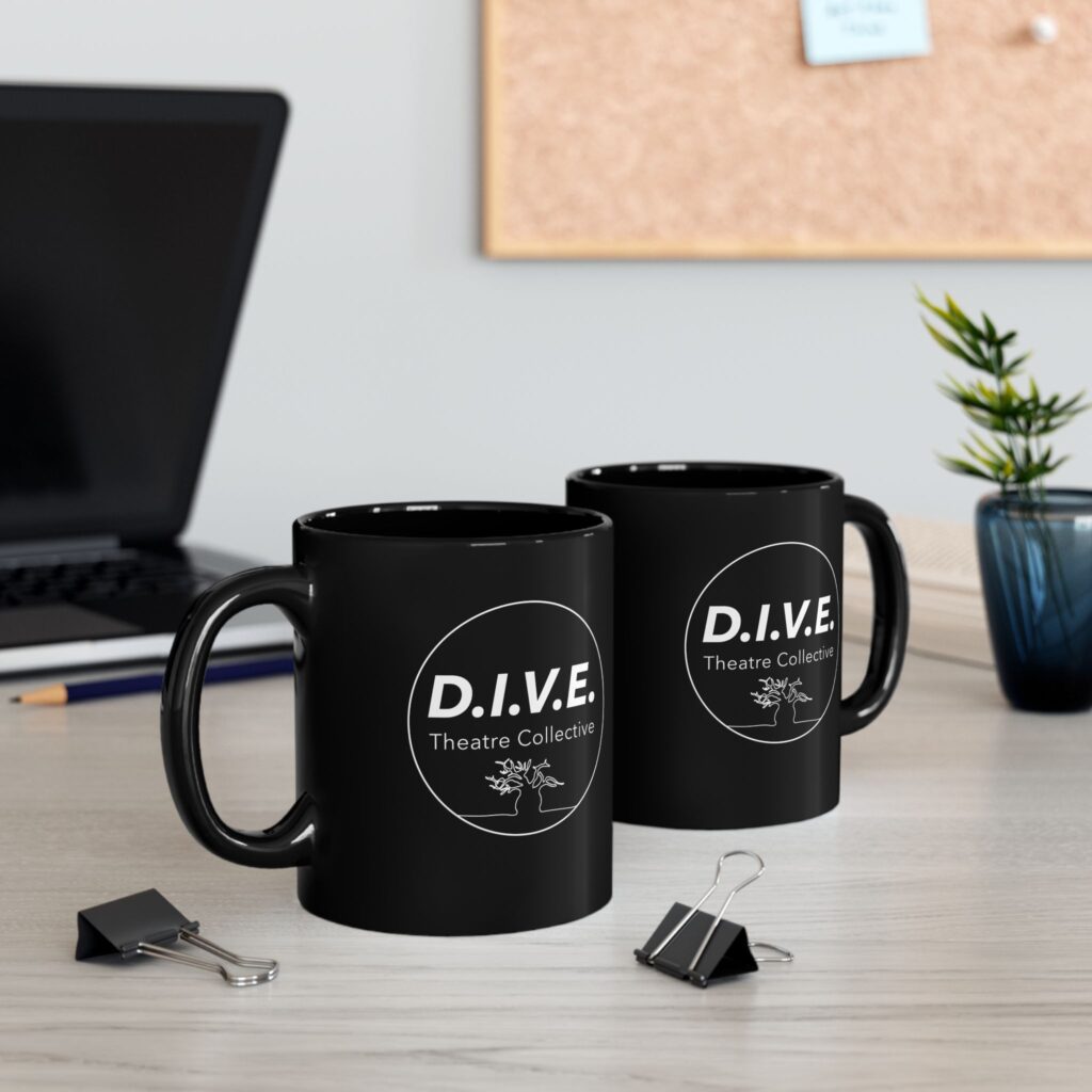 D.I.V.E. Black Mug (11oz, 15oz)